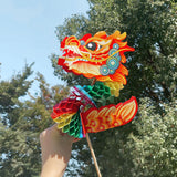 Maxbell Chinese Dance Dragon DIY Handmade Material Party Accessories Interactive Toy