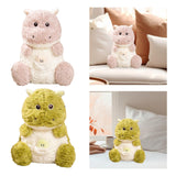Maxbell Plush Dragon Doll 22cm Dragon Stuffed Toy for Birthday Holiday New Year Gift pink