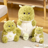 Maxbell Plush Dragon Doll 22cm Dragon Stuffed Toy for Birthday Holiday New Year Gift green