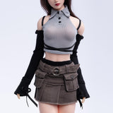 Maxbell 1/6 Scale Female Dolls Clothes Short Skirt for 12'' inch Doll Figures Accs