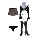 Maxbell 1/6 Scale Female Dolls Clothes Short Skirt for 12'' inch Doll Figures Accs