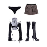 Maxbell 1/6 Scale Female Dolls Clothes Short Skirt for 12'' inch Doll Figures Accs