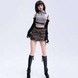 Maxbell 1/6 Scale Female Dolls Clothes Short Skirt for 12'' inch Doll Figures Accs
