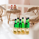 Maxbell 1:12 Scale Dollhouse Bottle and Cup Kitchen Cups Set for Living Room Kitchen
