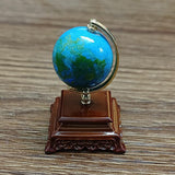 Maxbell 1:12 Scale Dollhouse Globe Model and Base Accessories Toy for Home Ornaments