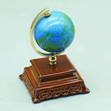Maxbell 1:12 Scale Dollhouse Globe Model and Base Accessories Toy for Home Ornaments