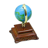 Maxbell 1:12 Scale Dollhouse Globe Model and Base Accessories Toy for Home Ornaments