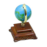 Maxbell 1:12 Scale Dollhouse Globe Model and Base Accessories Toy for Home Ornaments