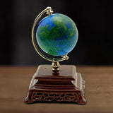Maxbell 1:12 Scale Dollhouse Globe Model and Base Accessories Toy for Home Ornaments