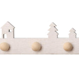 Maxbell 1/12 Dollhouse Coat Hooks DIY Scene Model Photo Props Miniature Wall Hangers White