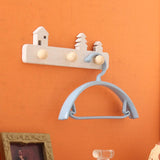 Maxbell 1/12 Dollhouse Coat Hooks DIY Scene Model Photo Props Miniature Wall Hangers White