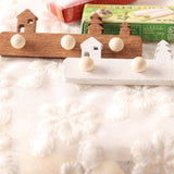 Maxbell 1/12 Dollhouse Coat Hooks DIY Scene Model Photo Props Miniature Wall Hangers Brown