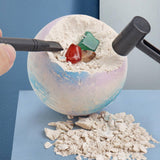 Maxbell Gemstone Digging Kits Kid Rock Digging Excavation Kits for Age 8 and up Children Earth