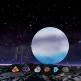 Maxbell Gemstone Digging Kits Kid Rock Digging Excavation Kits for Age 8 and up Children Neptune