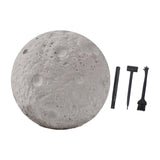 Maxbell Gemstone Digging Kits Kid Rock Digging Excavation Kits for Age 8 and up Children Moon