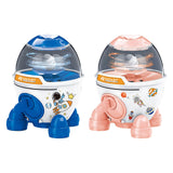 Maxbell Rocket Piggy Bank Practical Money Bank for Boys Girls Age 3-8 Years Children blue