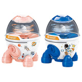 Maxbell Rocket Piggy Bank Practical Money Bank for Boys Girls Age 3-8 Years Children blue