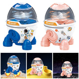 Maxbell Rocket Piggy Bank Practical Money Bank for Boys Girls Age 3-8 Years Children blue