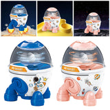 Maxbell Rocket Piggy Bank Practical Money Bank for Boys Girls Age 3-8 Years Children blue