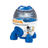 Maxbell Rocket Piggy Bank Practical Money Bank for Boys Girls Age 3-8 Years Children blue
