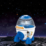 Maxbell Rocket Piggy Bank Practical Money Bank for Boys Girls Age 3-8 Years Children blue