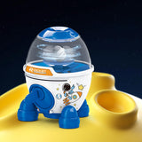 Maxbell Rocket Piggy Bank Practical Money Bank for Boys Girls Age 3-8 Years Children blue