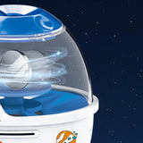Maxbell Rocket Piggy Bank Practical Money Bank for Boys Girls Age 3-8 Years Children blue
