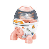 Maxbell Rocket Piggy Bank Practical Money Bank for Boys Girls Age 3-8 Years Children pink