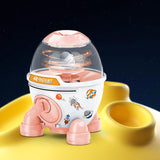 Maxbell Rocket Piggy Bank Practical Money Bank for Boys Girls Age 3-8 Years Children pink