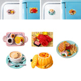 Maxbell 1:6 1:12 Dollhouse Miniature Food Toy Pretend Play Kitchen Toy for Handcraft pink tea plate