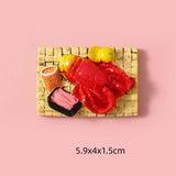 Maxbell 1:6 1:12 Dollhouse Miniature Food Toy Pretend Play Kitchen Toy for Handcraft pink tea plate