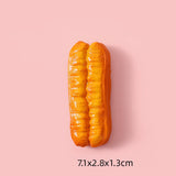 Maxbell 1:6 1:12 Dollhouse Miniature Food Toy Pretend Play Kitchen Toy for Handcraft pink tea plate