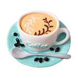 Maxbell 1:6 1:12 Dollhouse Miniature Food Toy Pretend Play Kitchen Toy for Handcraft blue coffee