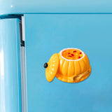 Maxbell 1:6 1:12 Dollhouse Miniature Food Toy Pretend Play Kitchen Toy for Handcraft Pumpkin porridge