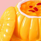 Maxbell 1:6 1:12 Dollhouse Miniature Food Toy Pretend Play Kitchen Toy for Handcraft Pumpkin porridge