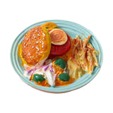 Maxbell 1:6 1:12 Dollhouse Miniature Food Toy Pretend Play Kitchen Toy for Handcraft fries