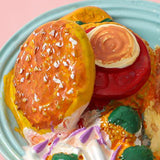 Maxbell 1:6 1:12 Dollhouse Miniature Food Toy Pretend Play Kitchen Toy for Handcraft fries