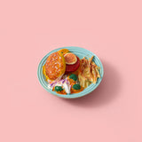 Maxbell 1:6 1:12 Dollhouse Miniature Food Toy Pretend Play Kitchen Toy for Handcraft fries