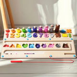 Maxbell Magnetic Color and Number Maze Montessori Toys for Party Christmas Birthdays