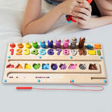 Maxbell Magnetic Color and Number Maze Montessori Toys for Party Christmas Birthdays