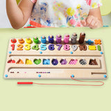 Maxbell Magnetic Color and Number Maze Montessori Toys for Party Christmas Birthdays