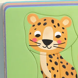 Maxbell Tracing Practice Cards Paper Animals Puzzle Cards for Beginners Kindergarten Animals