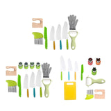 Maxbell Kids Knife Set Fine Motor Skills Hands on Ability Montessori Picnics Holiday 12pcs