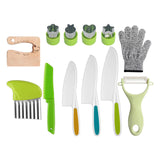 Maxbell Kids Knife Set Fine Motor Skills Hands on Ability Montessori Picnics Holiday 12pcs
