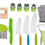 Maxbell Kids Knife Set Fine Motor Skills Hands on Ability Montessori Picnics Holiday 12pcs