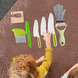 Maxbell Kids Knife Set Fine Motor Skills Hands on Ability Montessori Picnics Holiday 8pcs