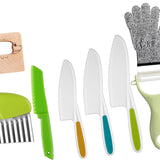 Maxbell Kids Knife Set Fine Motor Skills Hands on Ability Montessori Picnics Holiday 8pcs