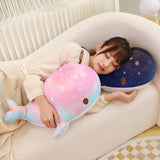 Maxbell Animal Hugging Pillows Hugging Animal Plush Toy for Bedroom Sofa Living Room blue and m