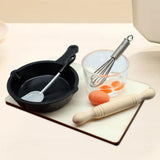 Maxbell 7Pcs 1/12 Dollhouse Mini Cooking Playset Kitchen Dinner Toys DIY Scene Decor