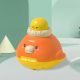 Maxbell Engineering Vehicle Push Car Activity Toy Birthday Present Pull Back Car Toy Orange